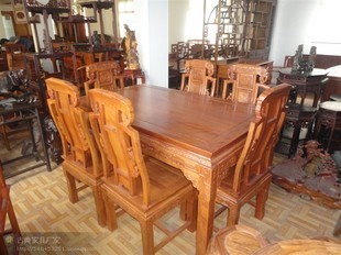 福祿壽餐桌 供應非洲花梨木紅木家具餐廳餐桌系列，盡顯家居尊貴典雅