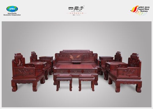 四君子與古典紅木家具 東方雅韻的永恒傳承